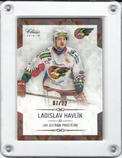 Havlík Ladislav OFS Chance Liga 2018-19 Rainbow xx/22 č.116